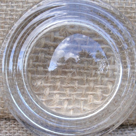 Vintage Round Glass Dome Magnifier - Picture 8 of 12